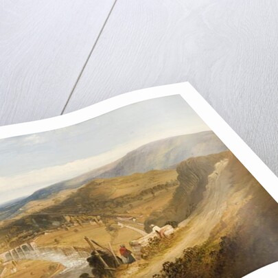 A Welsh Valley by Edmund John Niemann