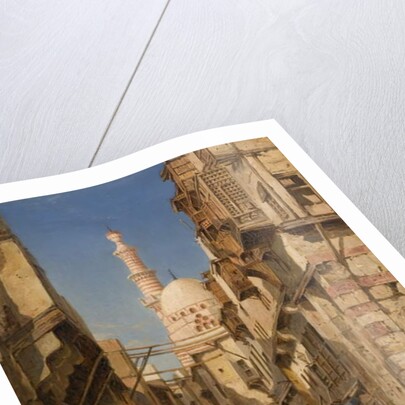 Game El Syer, Cairo, 1880 by John Jnr. Varley