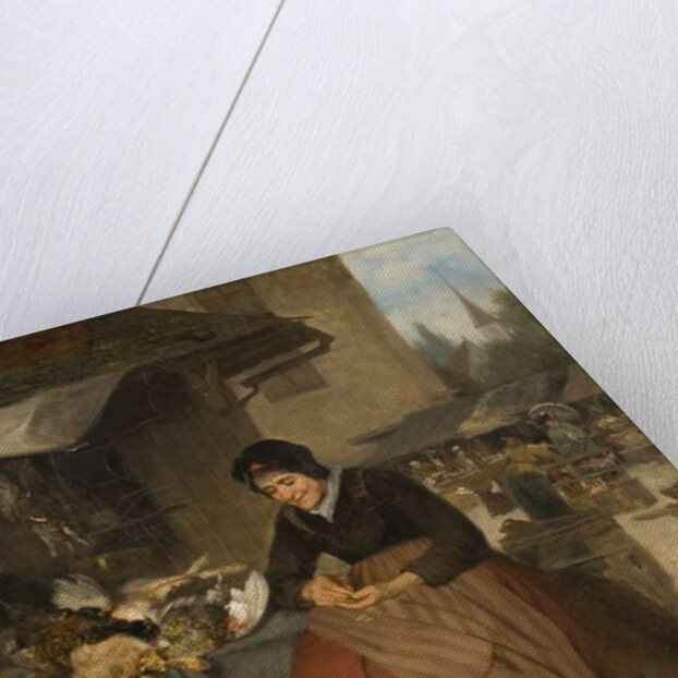 Counting Her Gains, 1894 by J.W. Weben