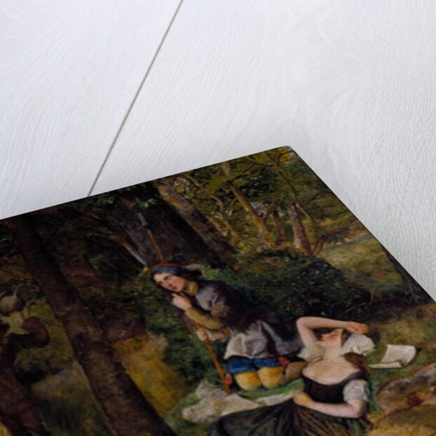 Scene from 'As You Like It' by William Shakespeare by Walter Howell Deverell