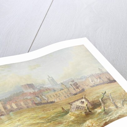 The Last of the Old Tyne Bridge, 1900 by Wilson Hepple