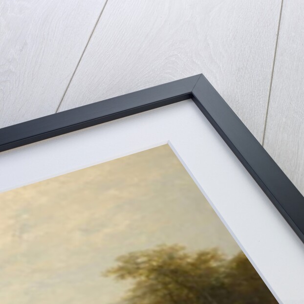 Shepherdess with Sheep by William Linnell