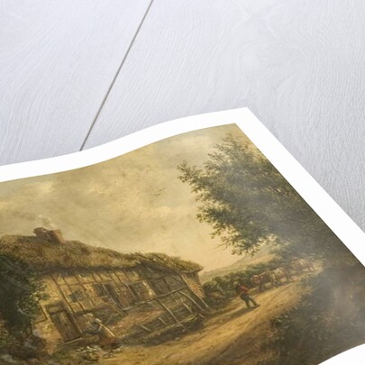 Cottages at Petersfield Hampshire, 1839 by William Kidd