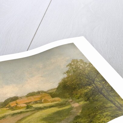 Landscape with Farm Buildings by James Peel