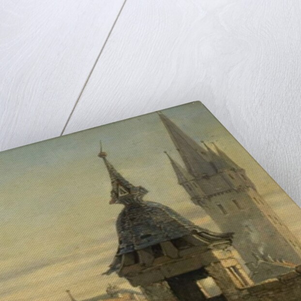 Washerwomen in a Garden by J. Mayer