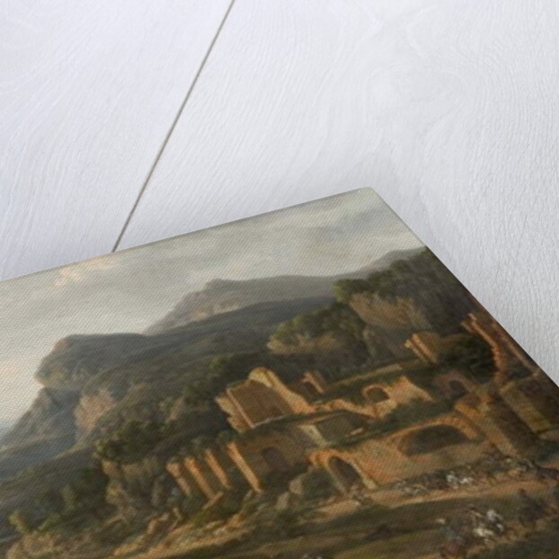 Landscape with Horsemen by Jacques Courtois