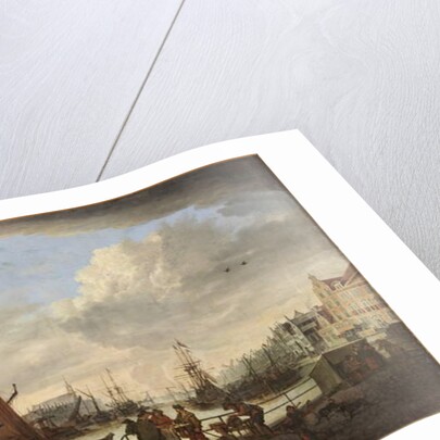 A Fishmarket by Cornelis Beelt