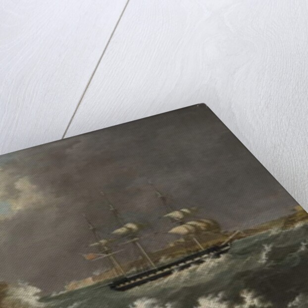 Harbour Scene, Malta by Anton Schranz