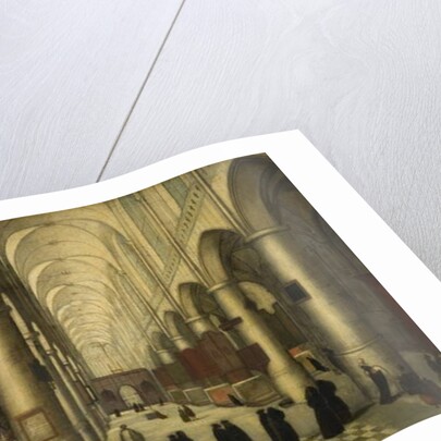 St. Pieters at Louvain, a Christening Party by Hendrik van Steenwyck