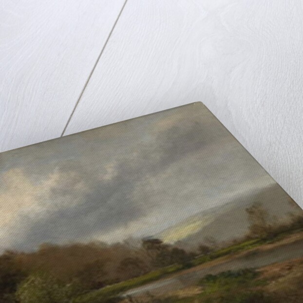 The Derwent near Lintz Green by Frank Thomas Carter