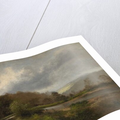 The Derwent near Lintz Green by Frank Thomas Carter