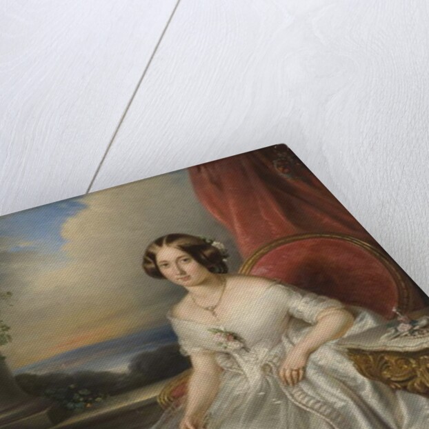 Portrait of a Lady, 1846 by Adrianus Wulffaert