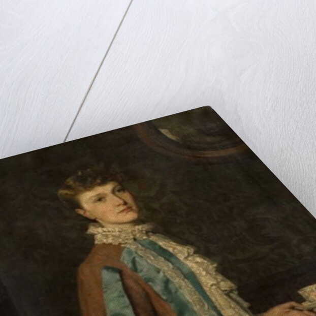 Portrait of Mrs. Clara Rowell, 1884 by George W. Baldry