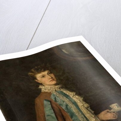 Portrait of Mrs. Clara Rowell, 1884 by George W. Baldry