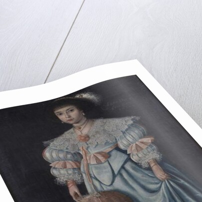 Portrait of a Girl, Aged 8, 1632 by Gilbert (attr.to) Jackson