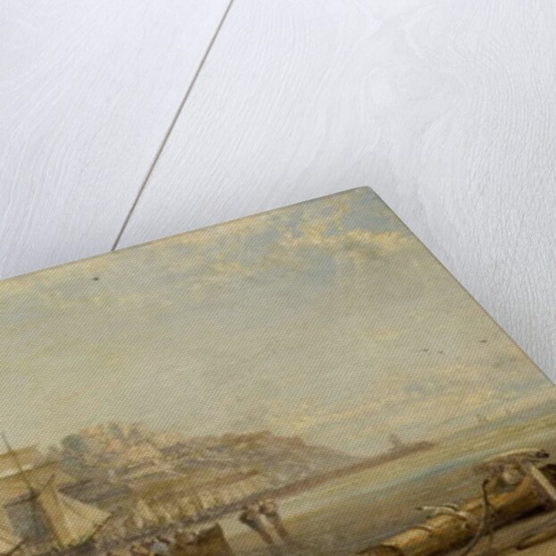 Low Tide, Mount Orgueil, Jersey, 1881 by Arthur Joseph Meadows