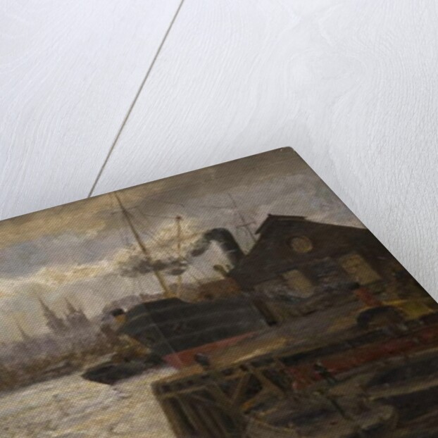 The Tyne with High Level Bridge, 1920 by Samuel Sykes