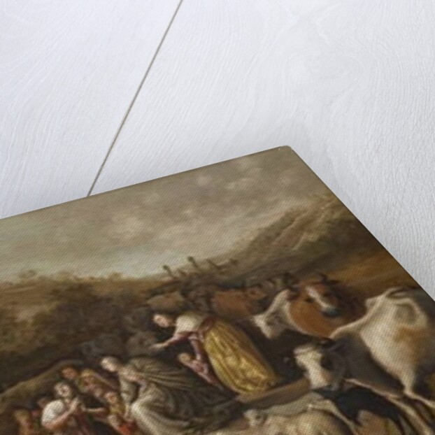 The Meeting of Jacob and Esau by Gerrit Claesz Bleker