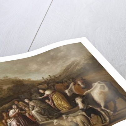 The Meeting of Jacob and Esau by Gerrit Claesz Bleker