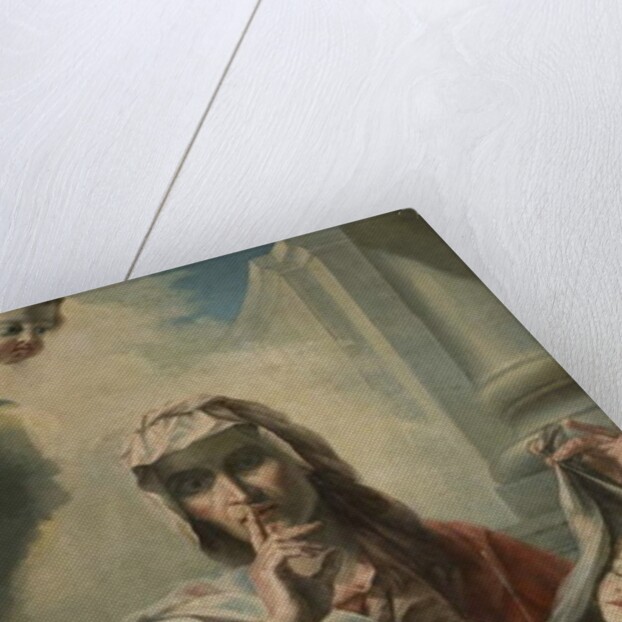 St. Anne and the Young Virgin by Italian School