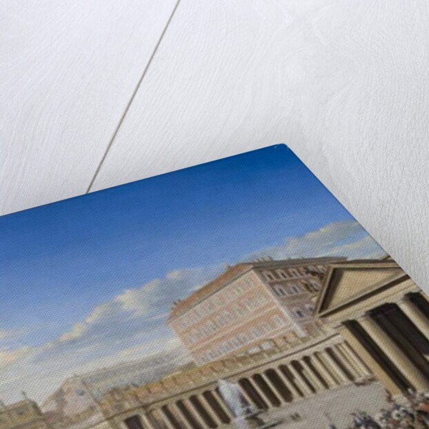 St. Peter's, Rome by Giovanni Paolo (after) Panini