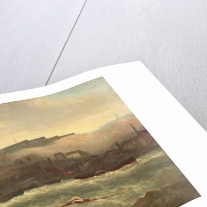 Cooper versus Chambers, Race on the Tyne, 1865 by John Warkup Swift