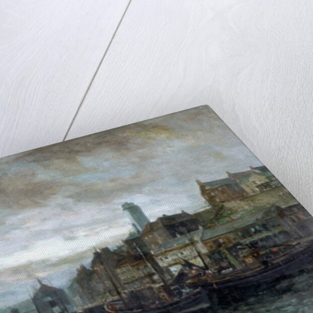 Quayside at North Shields, c.1890-1910 by John Falconar Slater