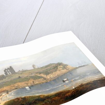 Priory and Castle, Tynemouth by John Wilson Carmichael