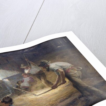 The Threshing Floor, c.1898 by Ralph Hedley