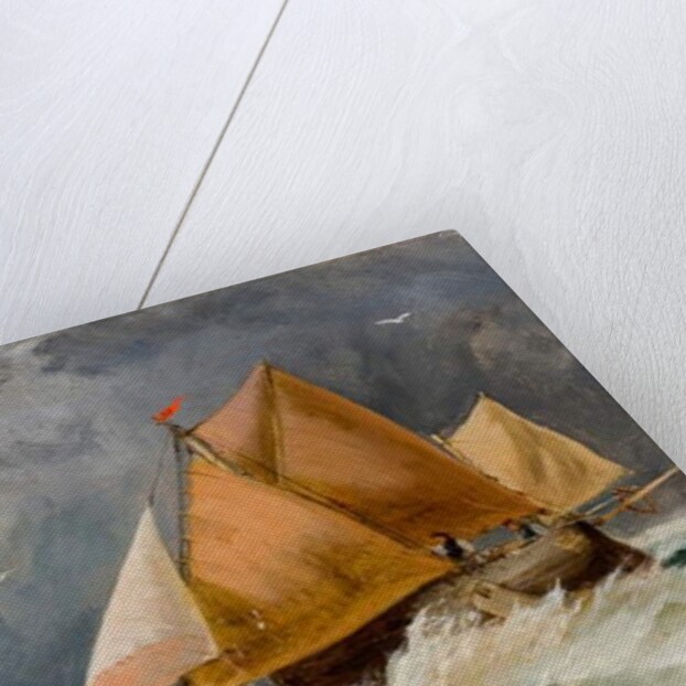 Fishing boats, Brighton by Richard Beavis