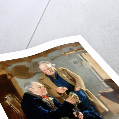 Examining the Sword, 1822 by Thomas Sword Good