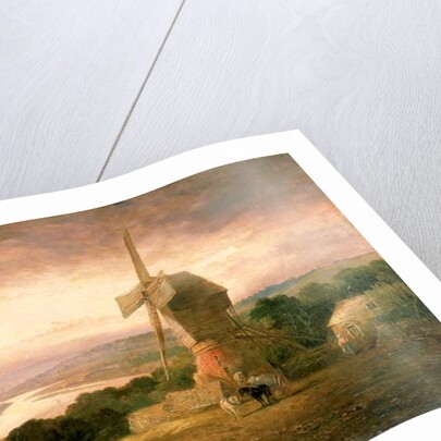 The Tyne from Windmill Hills, Gateshead, c.1818 by Thomas Miles Richardson
