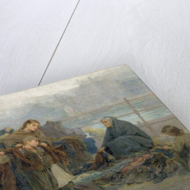 Paddy's Clothes Market, Sandgate, 1898 by Ralph Hedley