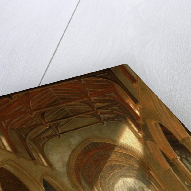 Interior of St. Peter's Church, Newcastle upon Tyne by John Wilson Carmichael