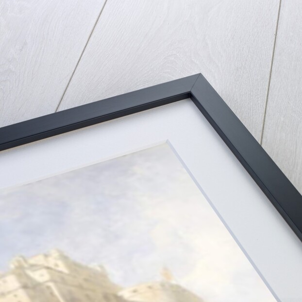 Edinburgh Castle from the Grassmarket, 1837 by David Roberts