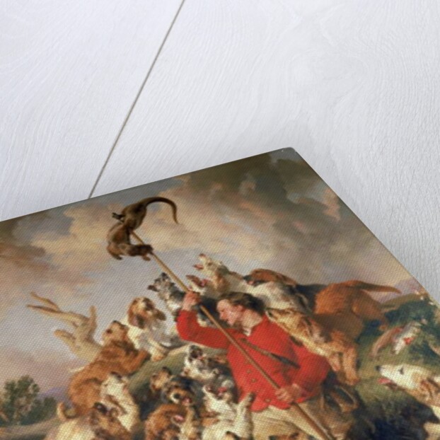 The Otter Speared, the Earl of Aberdeen's Otterhounds, c.1844 by Edwin Landseer