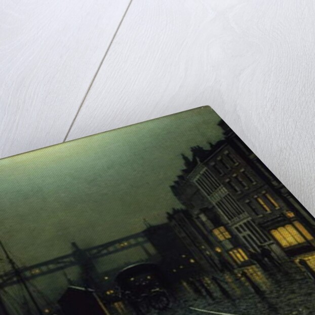 The Quayside, Newcastle upon Tyne, 1895 by Arthur Grimshaw