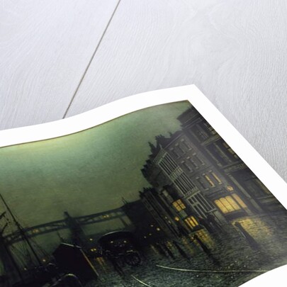 The Quayside, Newcastle upon Tyne, 1895 by Arthur Grimshaw