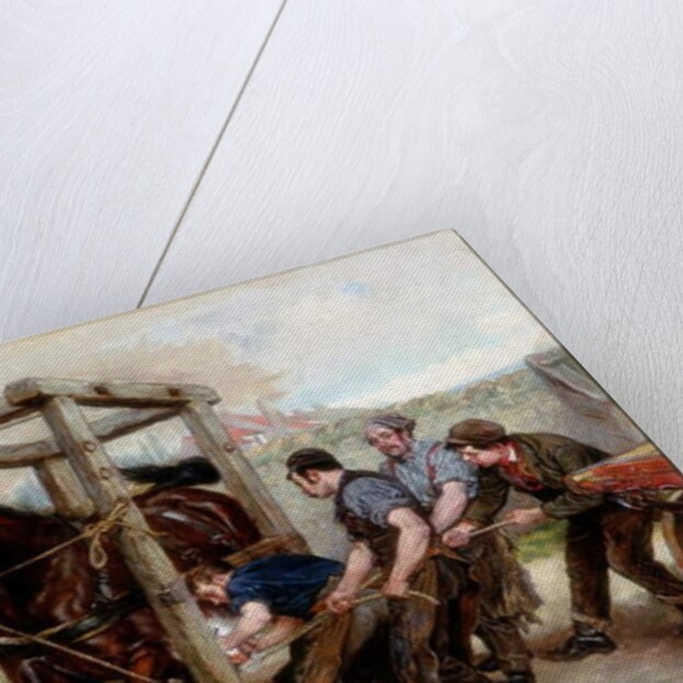 Shoeing the Bay Mare, c.1885-90 by Ralph Hedley