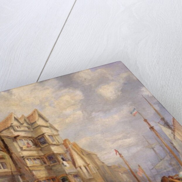 Grey Horse Inn, Quayside, Newcastle upon Tyne, c.1830-35 by George Balmer