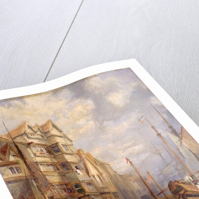 Grey Horse Inn, Quayside, Newcastle upon Tyne, c.1830-35 by George Balmer