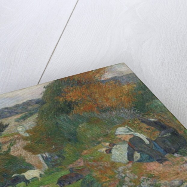 The Breton Shepherdess, 1886 by Paul Gauguin