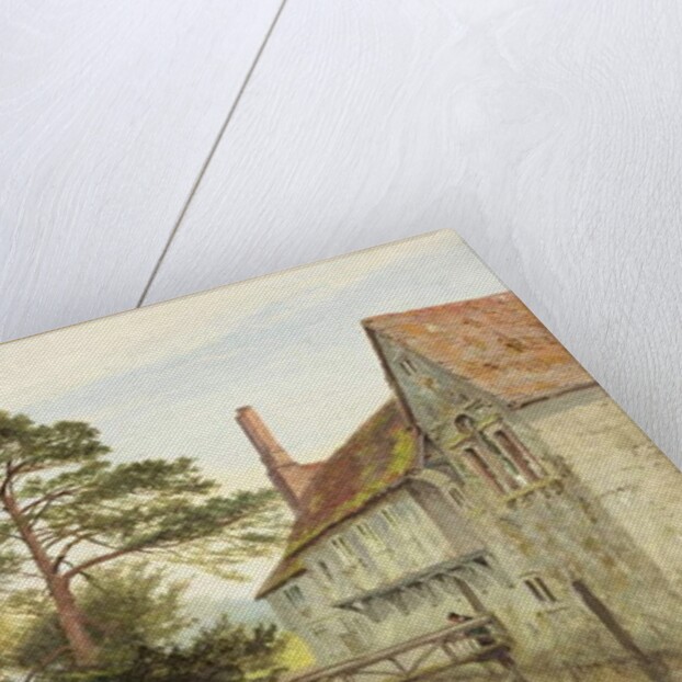 Igtham Moat, Kent, c.1868 by Benjamin Williams Leader
