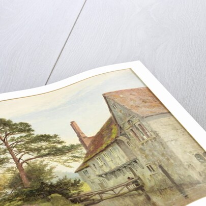 Igtham Moat, Kent, c.1868 by Benjamin Williams Leader