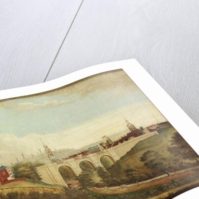 New Bridge over Pandon Dene, Newcastle upon Tyne, c.1812 by English School