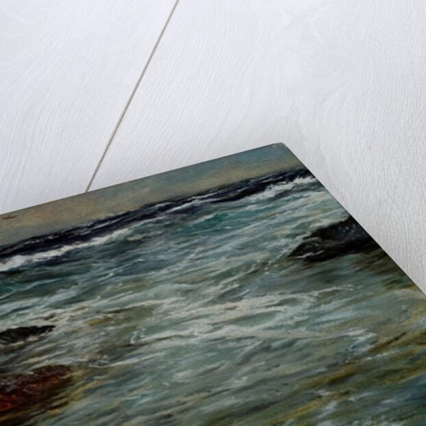 Sea Study at Portscatho, Cornwall, 1901 by Charles Napier Hemy