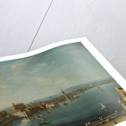 A Harbour in Italy by Pietro Antoniani