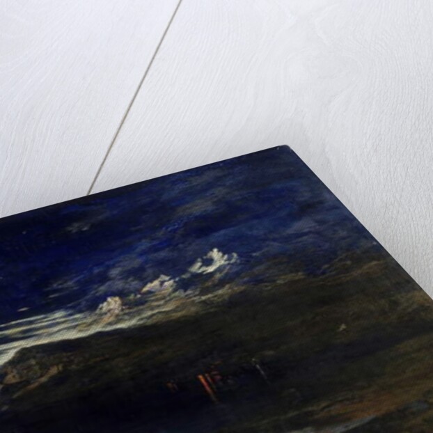 Arthur and Aegle in the Happy Valley, 1849 by John Martin