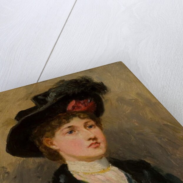 Elsie Wright, 1902 by Ralph Hedley