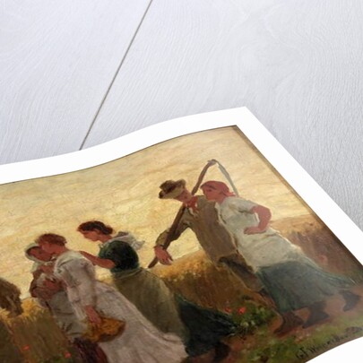 The Harvest Moon, 1881 by George Faulkner Wetherbee